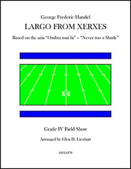 Largo from Xerxes Marching Band sheet music cover Thumbnail